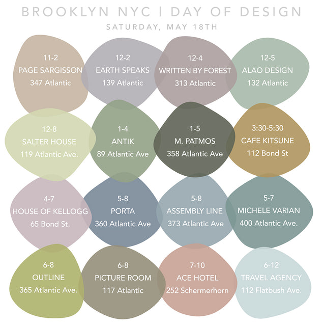 DAY OF DESIGN Saturday May 18th