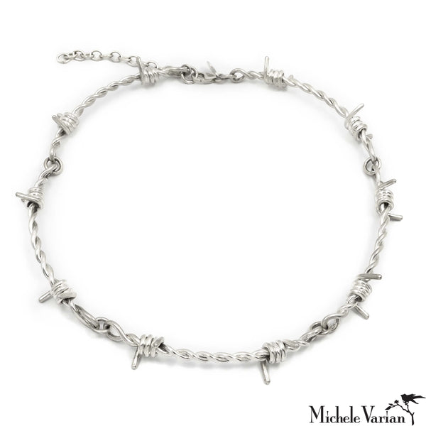 アクセサリー OHT NYC BARBED WIRE NECKLACE BARBED WIRE NECKLACE – OHTNYC