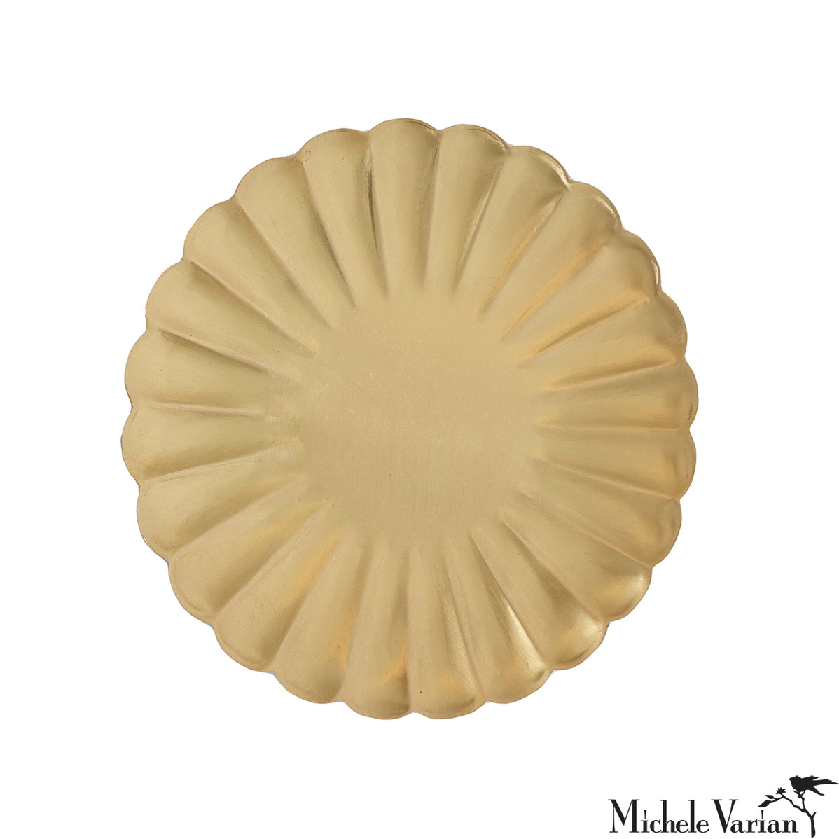 Brass Petal Tray
