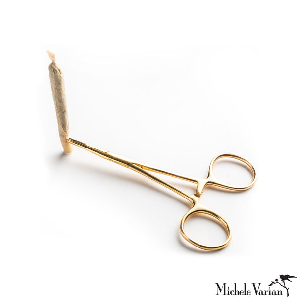 Gold Tone Joint Clip