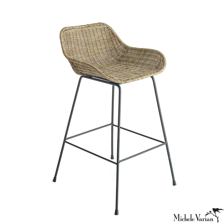 Rattan Counter Stool Michele Varian Shop