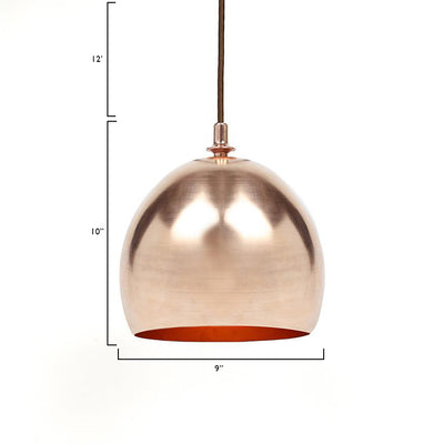 Copper Finial Dome Pendant Light– Michele Varian Shop