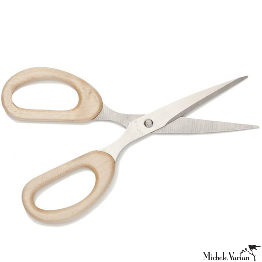 Blonde Wood Scissors– Michele Varian Shop