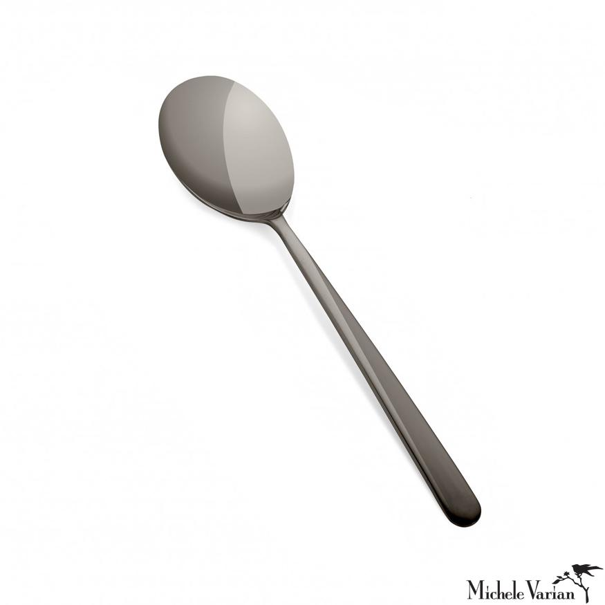 Matte Black Serving Spoon Michele Varian Shop